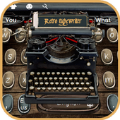 Retro Typewriter Keyboard icon