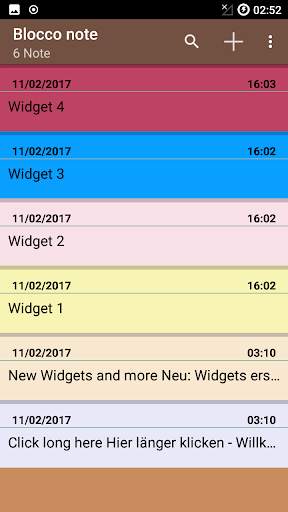 Blocco note Notepad screenshot 1