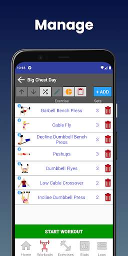 9Gains - Gym Workout Log screenshot 2