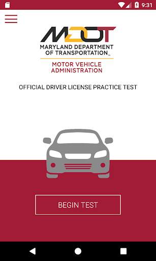 MD Practice Driving Test screenshot 1