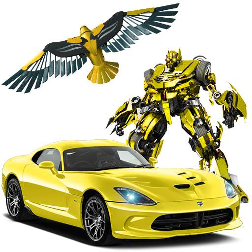 Flying Kite Robot Transform Robot Shooting Game 1.1