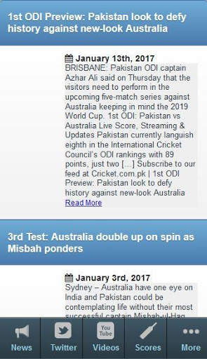 England Cricket News screenshot 2