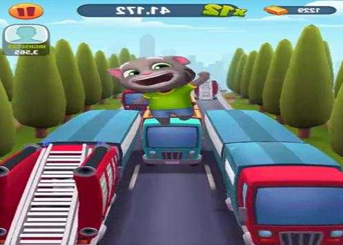 Tips Talking Tom Gold Run screenshot 1