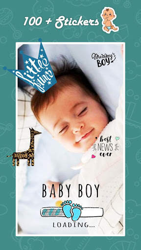 Baby Photo Editor - with Months & Story screenshot 4