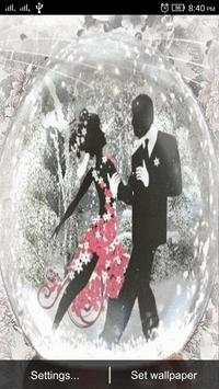 3D Couple Globe Live Wallpaper screenshot 5