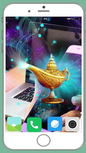 Magic Genie Lamp Full HD Wallpaper screenshot 4