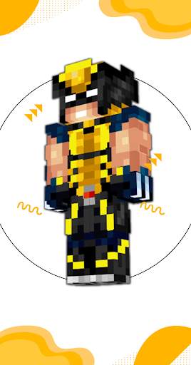 Skin Wolverine For Minecraft screenshot 1