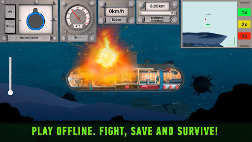 Submarine Games: Warships Inc screenshot 1