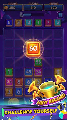 Merger number - merge puzzle game screenshot 3