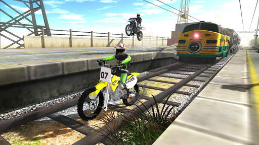 Subway Bike racing 3D screenshot 2
