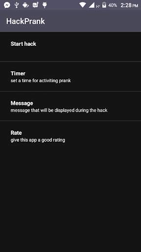 Hack Mobile Phone Simulator screenshot 1