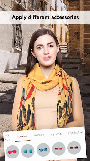 Woman Designer Scarf Photo Suit Editor 3 تصوير الشاشة