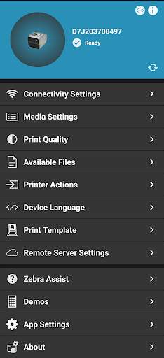 Zebra Printer Setup Utility скриншот 2