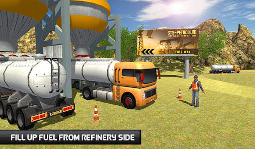 Oil Tanker Truck Driving Game screenshot 11