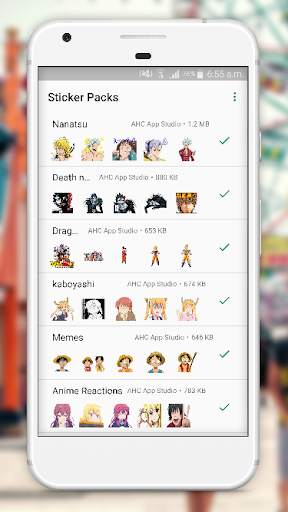 New Anime Sticker for WhatsApp 2021(WAStickersApp) screenshot 3