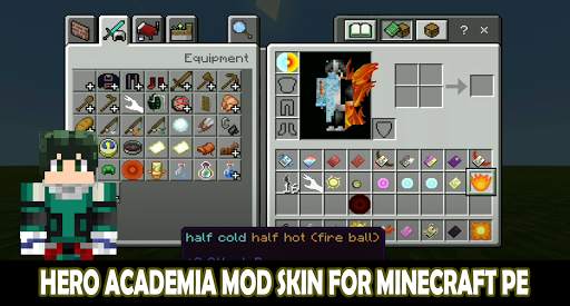 [MOD] My Hero's Academia Skins For Minecraft screenshot 4