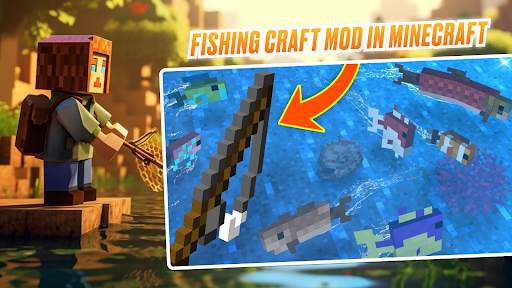 Fishing Craft Mod in Minecraft screenshot 1