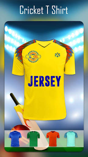 Jersey Design Maker : Cricket  screenshot 1