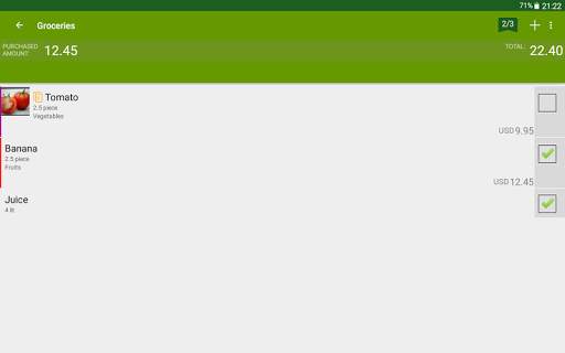 Shopping list screenshot 19