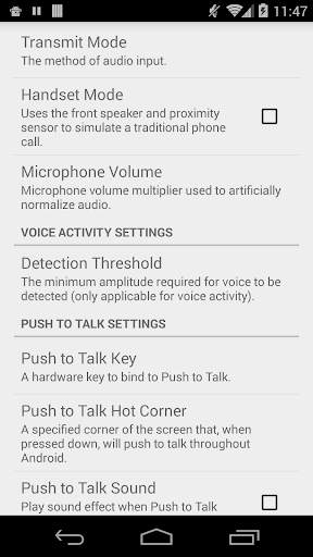 Plumble - Mumble VOIP (Free) screenshot 7