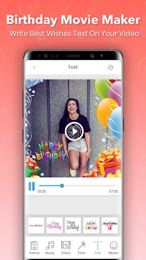Birthday Video Maker with Music screenshot 5