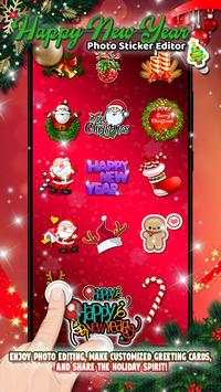 New Year Photo Editor: Photo Stickers and Stamps 2 تصوير الشاشة