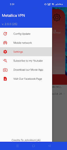 Metallica VPN screenshot 6