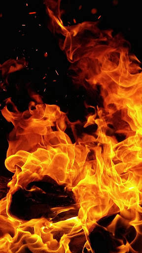 Burning flame Live Wallpaper screenshot 6