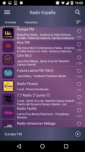 Radio Espana - Radio FM Espana screenshot 2