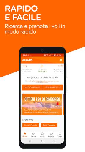 easyJet: Travel App screenshot 1