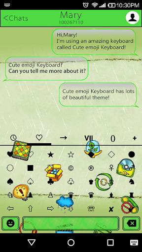 Doodle Style Emoji Keyboard screenshot 3
