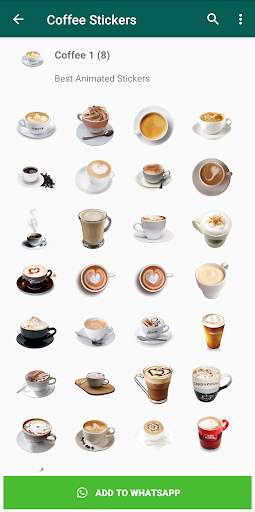 Coffee Stickers for WhatsApp screenshot 2