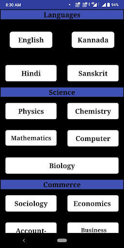 PUC NOTES  Question Papers Tex screenshot 5