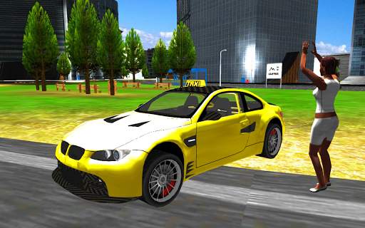 Taxi Town Driving Simulator screenshot 3