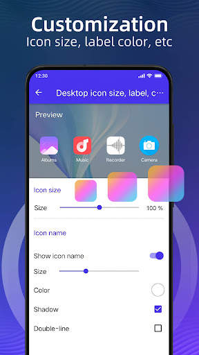 Pie Launcher version 2024 screenshot 8