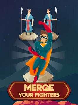 Fighters Merge Clash Arena! Royal Karate Kids. screenshot 7