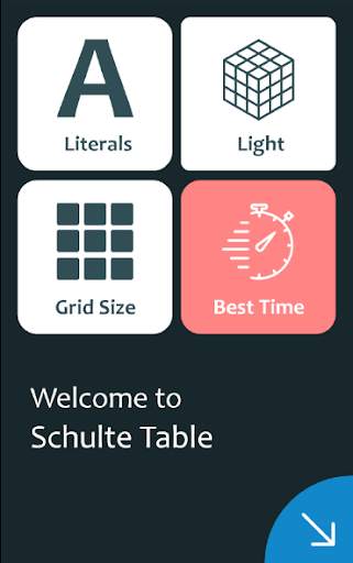 Schulte Table screenshot 5