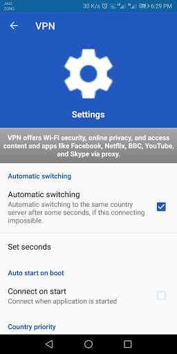 Svpn Free VPN Client screenshot 7