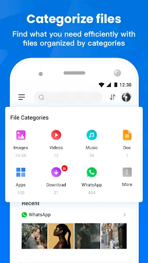 FileMaster Pro: File Manage &Transfer, Phone Clean screenshot 1