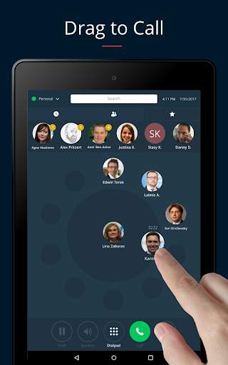 call.center free softphone screenshot 4