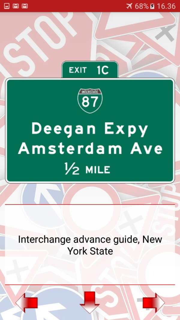 Trafic and road signs screenshot 21