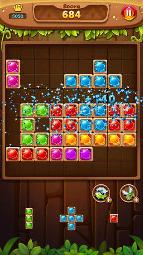 Jewel Block Puzzle - Jewel Games Free screenshot 1