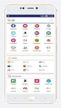 Jago Browser : Easy and Fast Browsing Apps screenshot 1