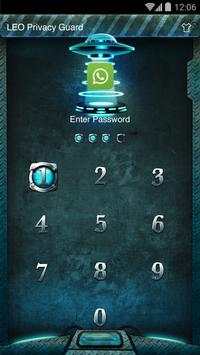 AppLock Theme - Alien Tech скриншот 3