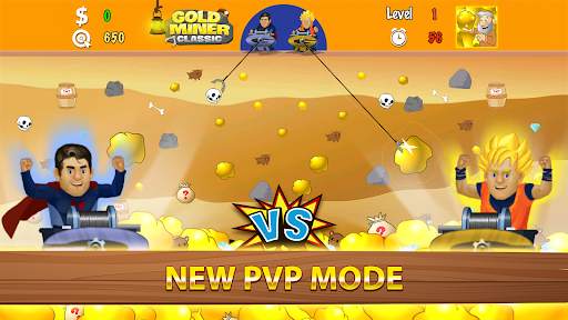 Gold Miner Classic: Gold Rush screenshot 4