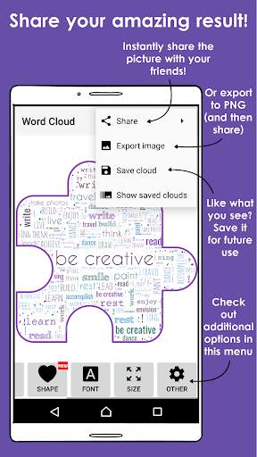 Word Cloud screenshot 6