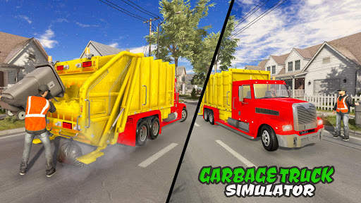 Garbage Truck Simulator: Trash Truck Games 2021 screenshot 3