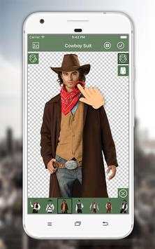 Cowboy Suit Photo Editor 7 تصوير الشاشة