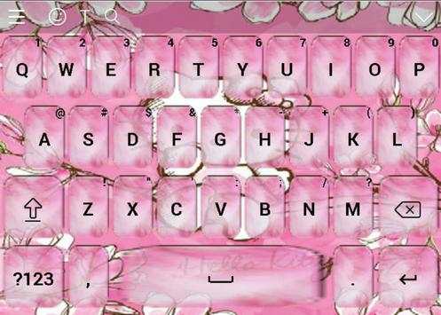 Cute Pink Kitty Cat Keyboard screenshot 14