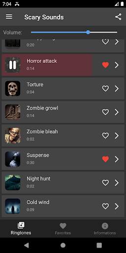 Scary horror sounds screenshot 8
